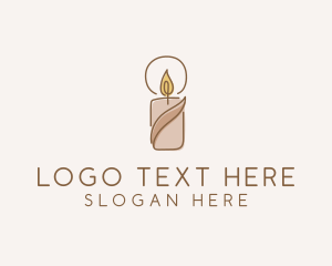 Wellness Scented Candle Logo