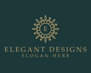 Classy Elegant Mandala logo design