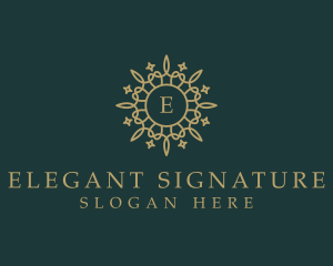 Classy Elegant Mandala logo design