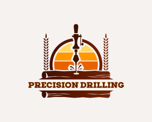 Woodworking Wood Drill  logo