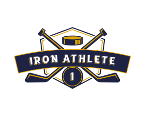 Hockey Sports Athlete  logo design