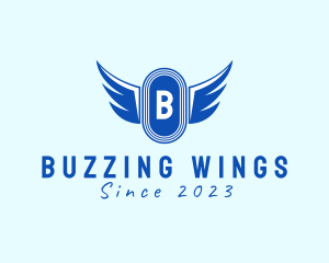 Modern Aviation Wings logo design