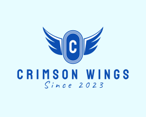 Modern Aviation Wings logo design