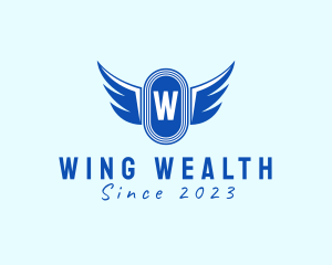 Modern Aviation Wings logo design