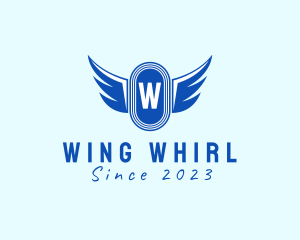 Modern Aviation Wings logo design