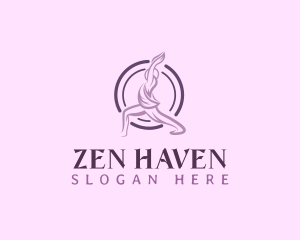 Yoga Zen Meditation logo design