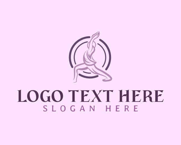 Meditation logo example 3