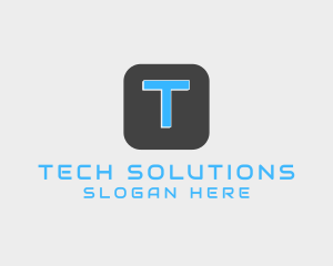 Tech App Company logo design