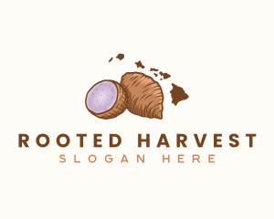 Hawaii Taro Crop logo design