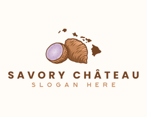 Hawaii Taro Crop logo design