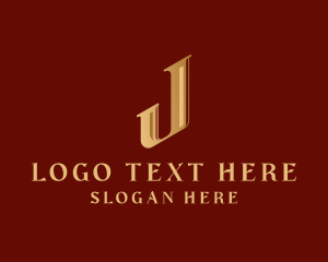 Gold Elegant Brand Logo