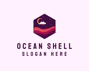 Moon Ocean Sailing logo design