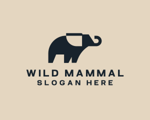 Elephant Wildlife Sanctuary logo design