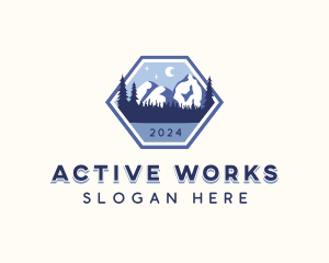 Summit Mountain Trekking logo design