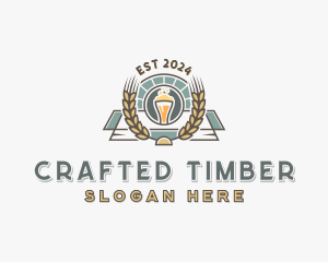 Wheat Beer Liquor logo design