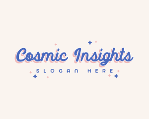 Cute Cosmic Star logo design