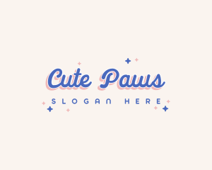 Cute Cosmic Star logo design