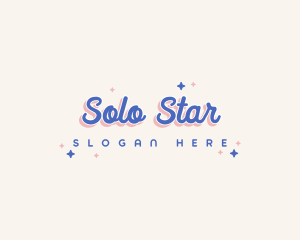 Cute Cosmic Star logo design