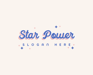 Cute Cosmic Star logo design