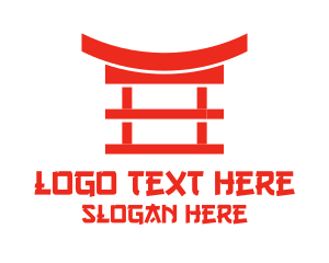 Japanese Shinto Shrine   logo