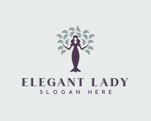 Nature Lady Wellness logo design