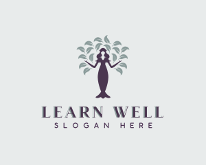 Nature Lady Wellness logo design