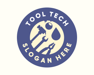 Plumber Handyman Tools logo design