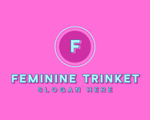 Feminine Cosmetics Boutique logo design