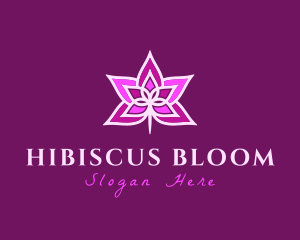 Lotus Flower Bloom logo design