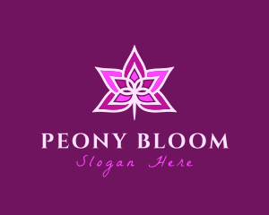 Lotus Flower Bloom logo design