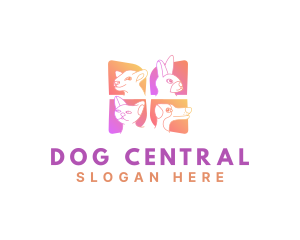 Animals Pet Clinic Veterinarian logo design