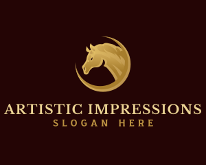 Premium Horse Equine logo design