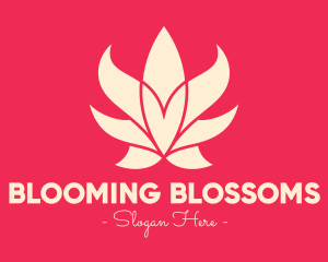 Pink Lotus Flower logo