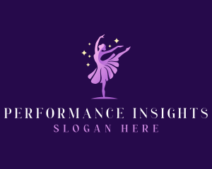 Performer Female Ballerina logo