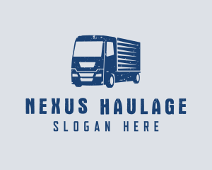 Freight Cargo Trucker logo design