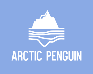 Polar Arctic Iceberg logo design