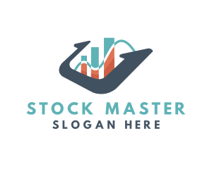 Stock Market Agency logo design