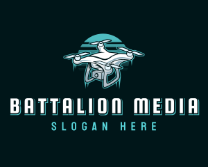 Aerial Surveillance Drone logo design