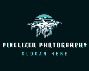 Aerial Surveillance Drone logo design