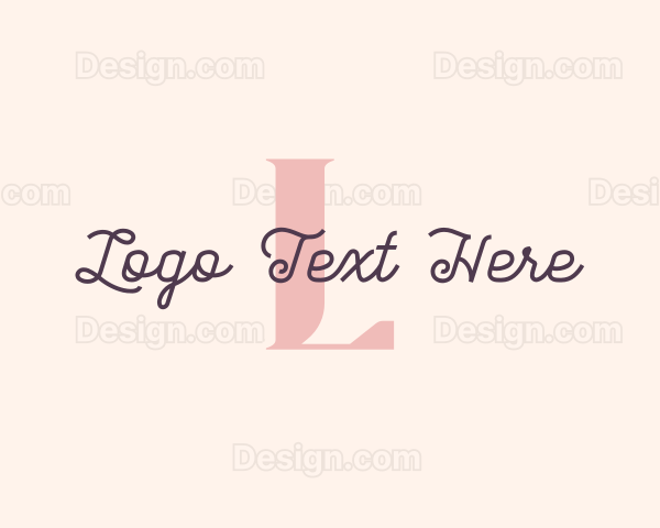 Elegant Feminine Beauty Logo