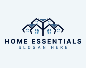 Home Roof Builder logo design