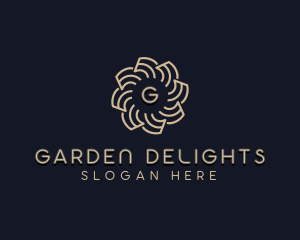 Upscale Floral Boutique logo design