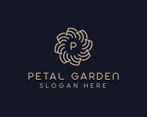 Upscale Floral Boutique logo design