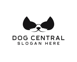 Pet Dog Sunglasses logo design