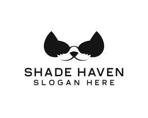 Pet Dog Sunglasses logo design