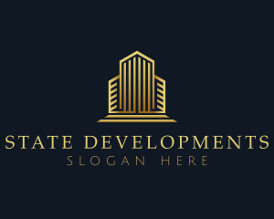 Premium Property Developer logo design