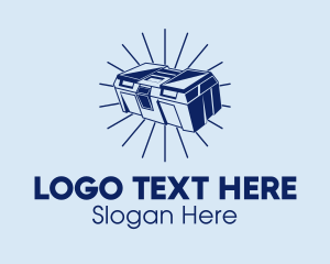 Blue Handyman Toolbox logo