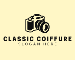 Classic Camera Photoshoot logo design