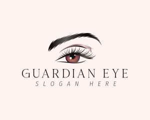 Eyelashes Beauty Makeup logo design