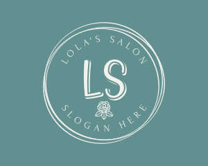 Natural Floral Boutique logo design